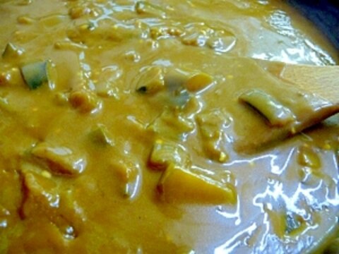 茄子の消費★なすびカレー(冷凍保存)